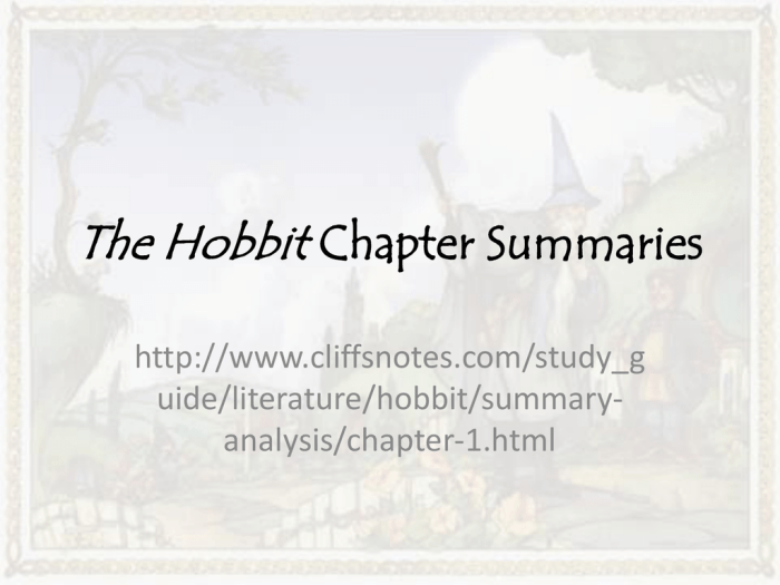 Chapter 7 summary the hobbit