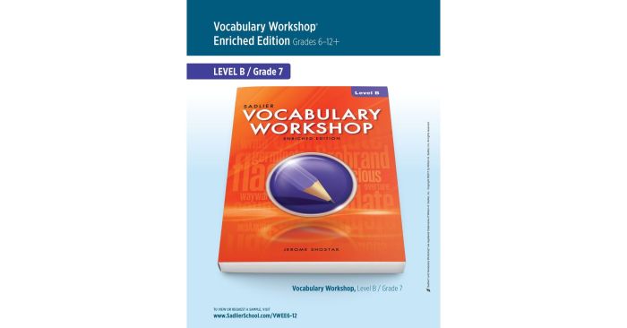 Vocabulary sadlier enriched student