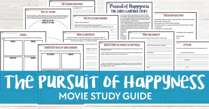 Pursuit of happyness movie questions