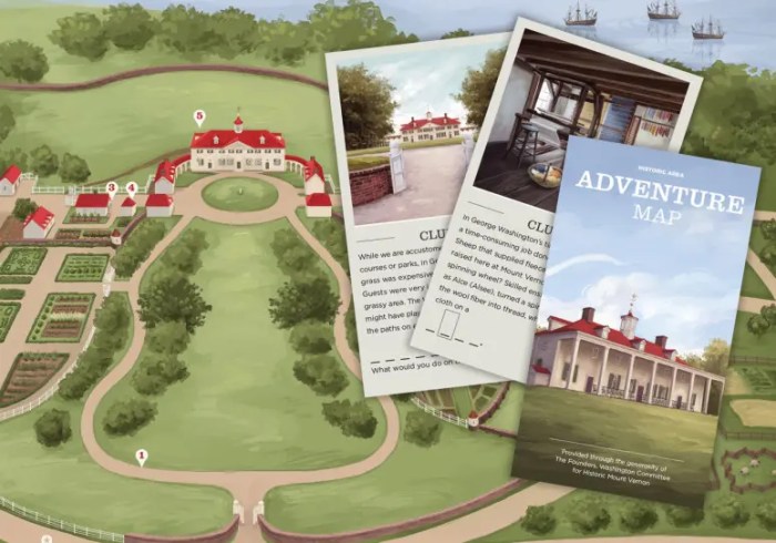 Mount vernon adventure map answers