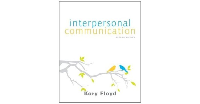 Interpersonal communication kory floyd 4th edition pdf