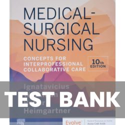 Medical surgical nursing 10th edition test bank